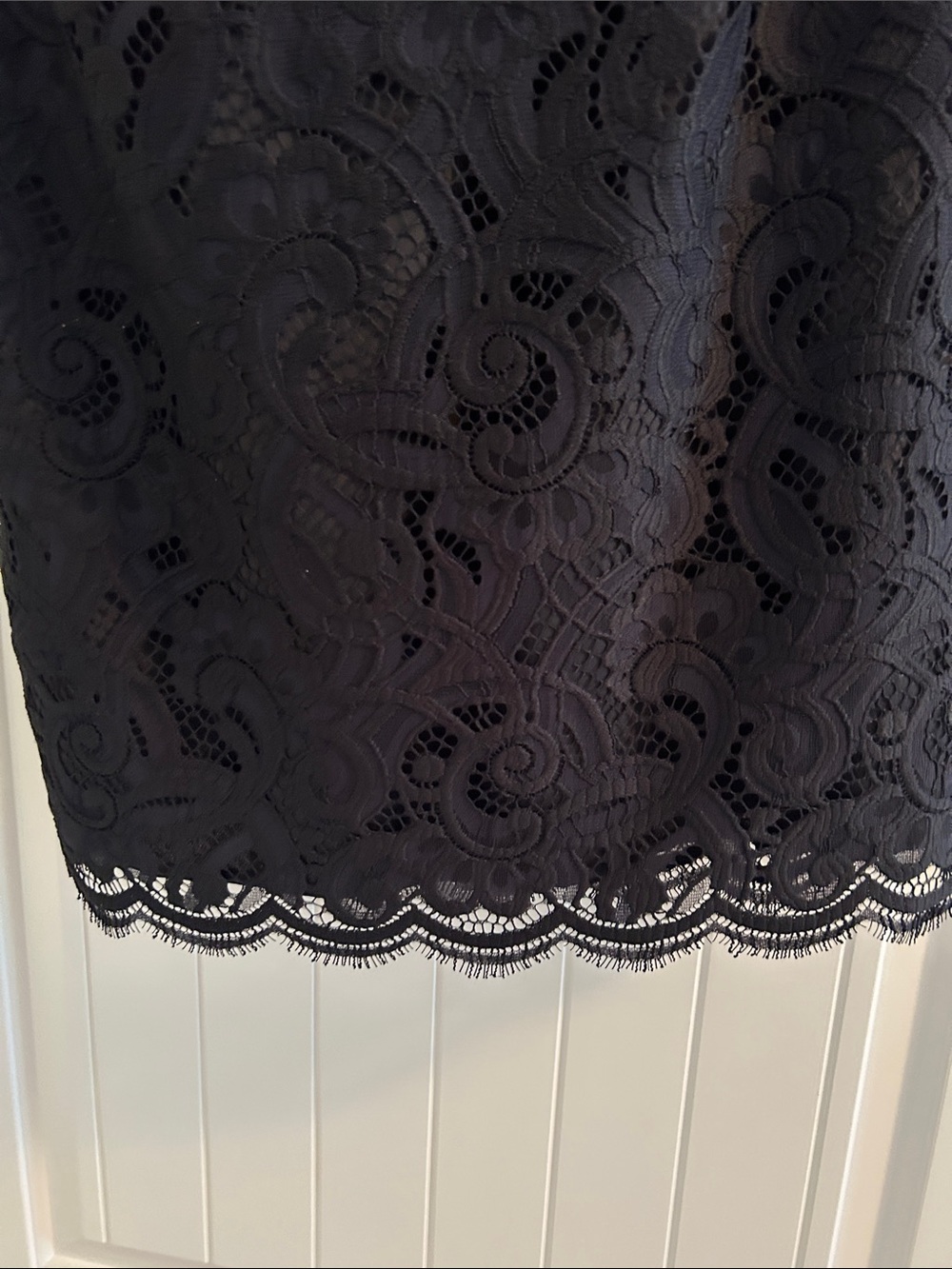 Lilly Pulitzer Black Lace Sleeveless Mini Dress - Picture 9 of 11